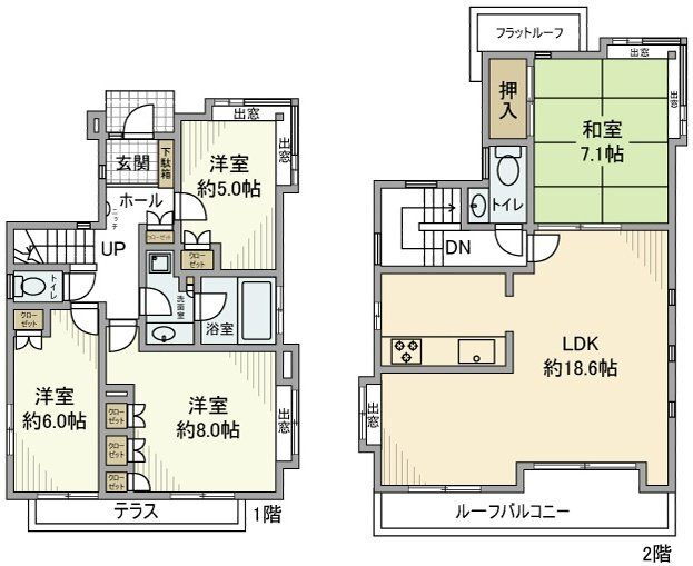 神奈川県横浜市青葉区荏田北１ 江田駅 4LDK 一戸建て 賃貸物件詳細