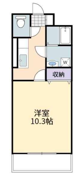 広島県東広島市西条町下見 寺家駅 1K マンション 賃貸物件詳細