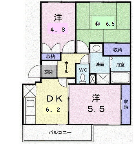 兵庫県たつの市揖保川町神戸北山 竜野駅 3DK マンション 賃貸物件詳細