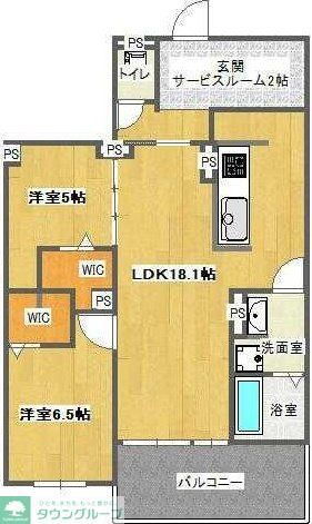 プルミエ室見 1階 2LDK 賃貸物件詳細