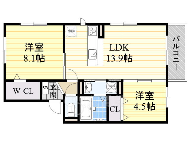大阪府池田市畑２ 石橋阪大前駅 2LDK アパート 賃貸物件詳細