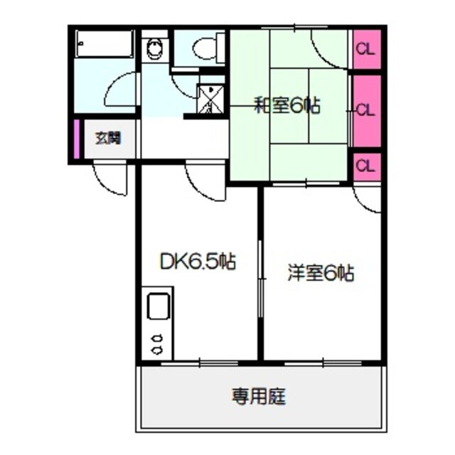 タウンコート守口Ｃ棟 1階 2DK 賃貸物件詳細