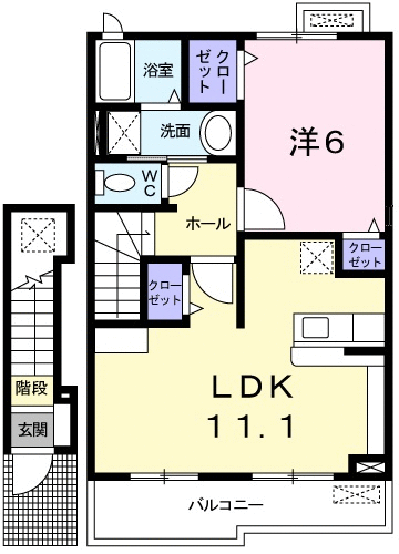 兵庫県三木市志染町広野１ 志染駅 1LDK アパート 賃貸物件詳細