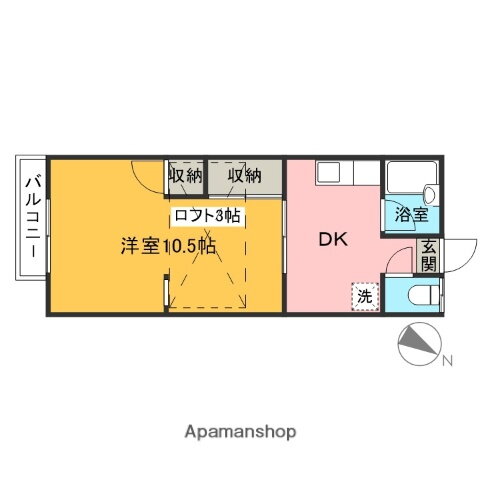 埼玉県入間市大字下藤沢 武蔵藤沢駅 1DK アパート 賃貸物件詳細