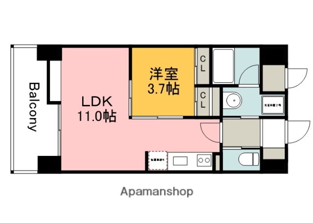 広島県広島市西区中広町１ 寺町駅 1LDK マンション 賃貸物件詳細