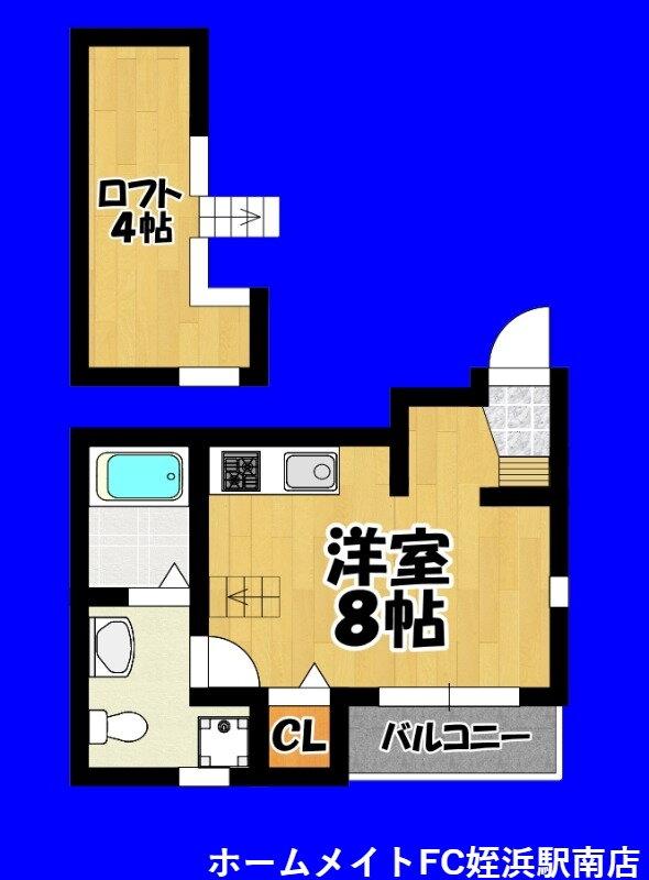 福岡県福岡市西区内浜２ 姪浜駅 ワンルーム アパート 賃貸物件詳細