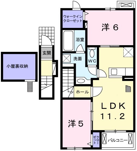 兵庫県加西市北条町北条 北条町駅 2LDK アパート 賃貸物件詳細