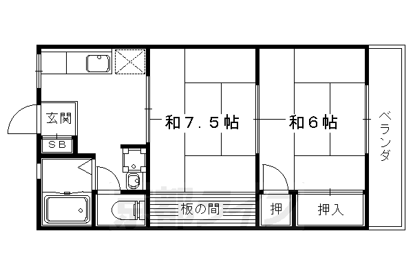 京都府京都市伏見区淀新町 淀駅 2DK アパート 賃貸物件詳細