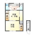 兵庫県姫路市土山４ 播磨高岡駅 2K アパート 賃貸物件詳細