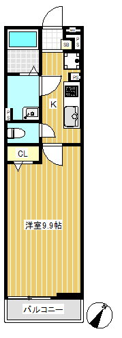 リブリ・アルカンシエルＴ 2階 1K 賃貸物件詳細