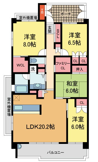 ローレルコート夙川レジデンス 1階 4LDK 賃貸物件詳細