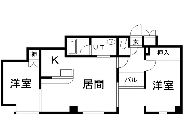 北海道札幌市白石区菊水一条１ 菊水駅 2LDK マンション 賃貸物件詳細