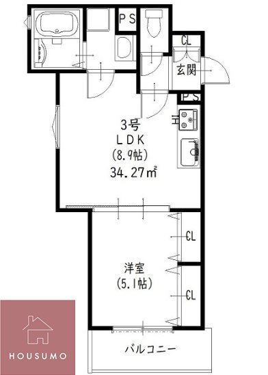 大阪府豊中市永楽荘３ 牧落駅 1LDK アパート 賃貸物件詳細