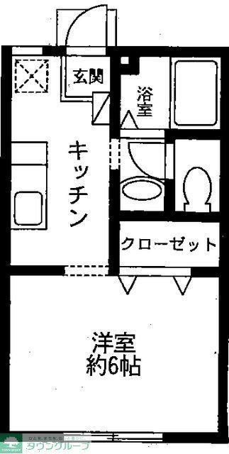 千葉県千葉市稲毛区黒砂２ みどり台駅 1K アパート 賃貸物件詳細