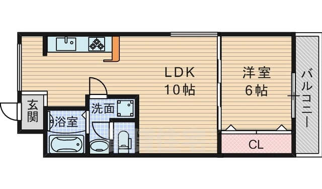 大阪府豊中市東豊中町４ 桃山台駅 1LDK マンション 賃貸物件詳細