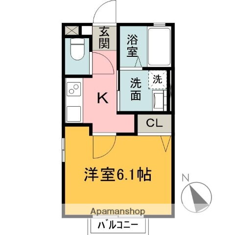 埼玉県飯能市柳町 飯能駅 1K アパート 賃貸物件詳細