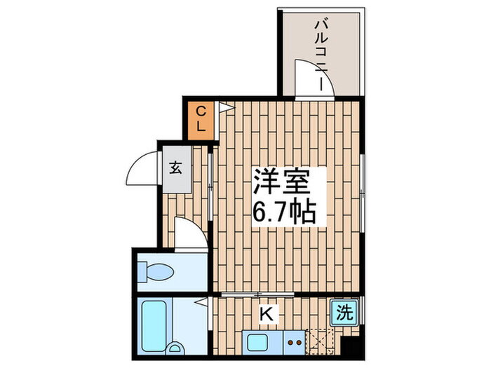 東京都大田区大森中２ 梅屋敷駅 1K マンション 賃貸物件詳細