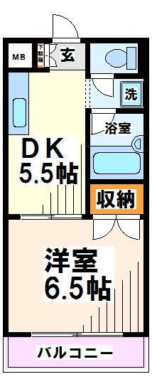 東京都府中市天神町２ 府中駅 1DK マンション 賃貸物件詳細