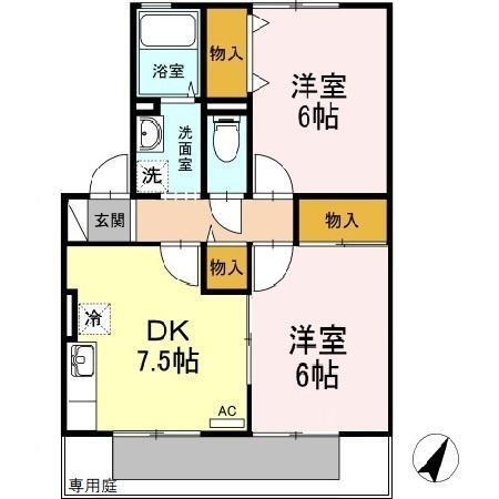 山口県山陽小野田市大字小野田 長門本山駅 2DK アパート 賃貸物件詳細