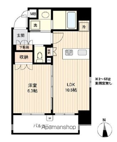 東京都台東区三筋２ 新御徒町駅 1LDK マンション 賃貸物件詳細