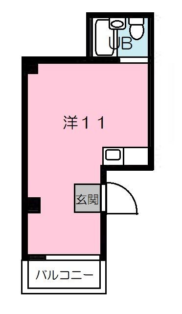 第二平木ビル 4階 ワンルーム 賃貸物件詳細