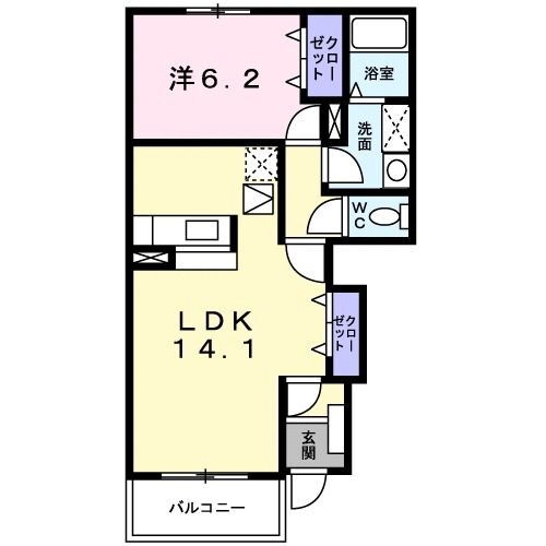 兵庫県明石市和坂１ 西明石駅 1LDK アパート 賃貸物件詳細