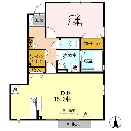 ブランズ天正寺 1階 1LDK 賃貸物件詳細