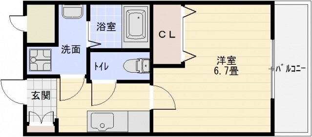 モアナコート 3階 1K 賃貸物件詳細