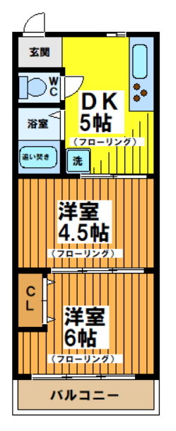 東京都世田谷区羽根木２ 東松原駅 2DK マンション 賃貸物件詳細