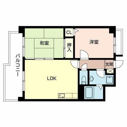 大阪府堺市堺区大仙中町 堺東駅 2LDK マンション 賃貸物件詳細