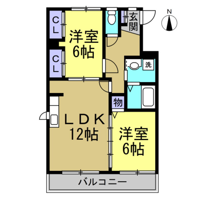 愛知県知多市八幡新町１ 朝倉駅 2LDK マンション 賃貸物件詳細
