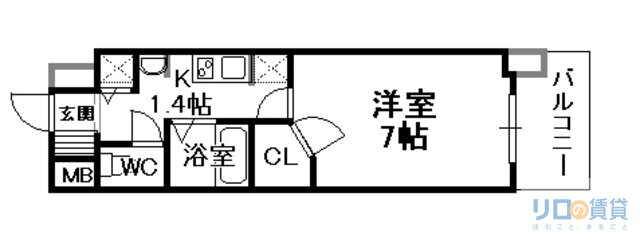 兵庫県宝塚市栄町１ 宝塚駅 1K マンション 賃貸物件詳細