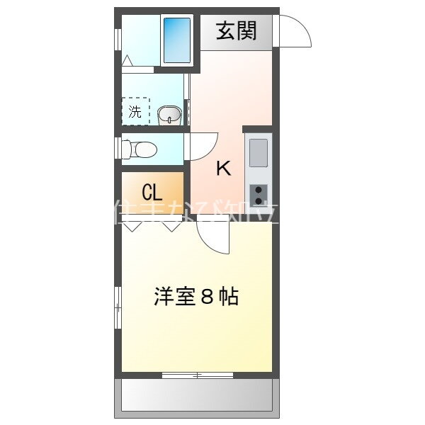 愛知県安城市大東町 安城駅 1K アパート 賃貸物件詳細