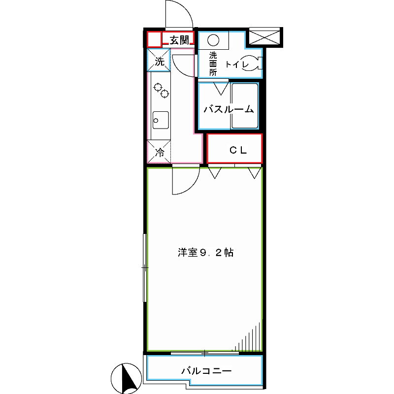 東京都杉並区上井草２ 上井草駅 1K マンション 賃貸物件詳細
