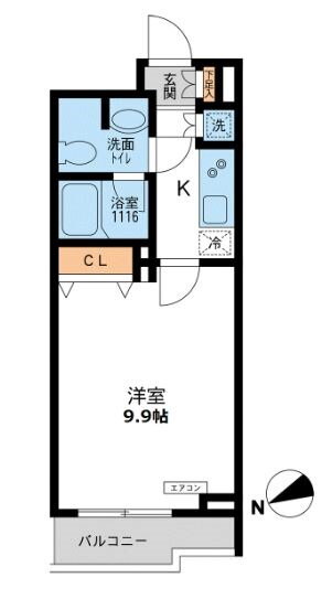 東京都目黒区南１ 大岡山駅 1K マンション 賃貸物件詳細