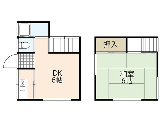 広島県広島市西区東観音町 西広島駅 1DK 一戸建て 賃貸物件詳細