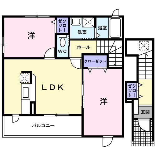 茨城県土浦市並木１ 土浦駅 2LDK アパート 賃貸物件詳細