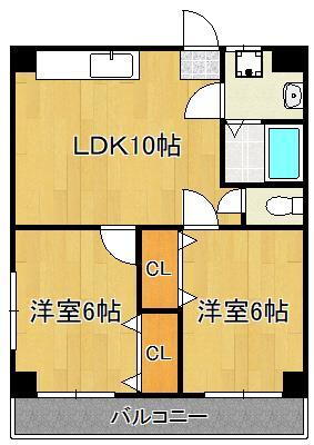福岡県行橋市大字長木 行橋駅 2LDK アパート 賃貸物件詳細