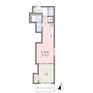 愛知県名古屋市南区松池町３ 本笠寺駅 1LDK アパート 賃貸物件詳細