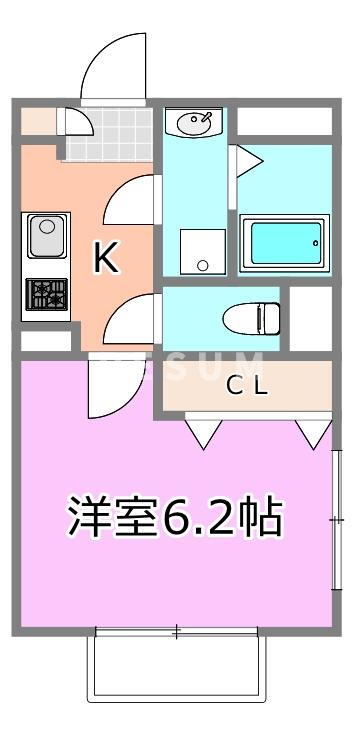 千葉県千葉市中央区長洲１ 本千葉駅 1K アパート 賃貸物件詳細