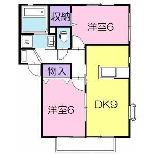 栃木県宇都宮市駒生町 宇都宮駅 2DK アパート 賃貸物件詳細