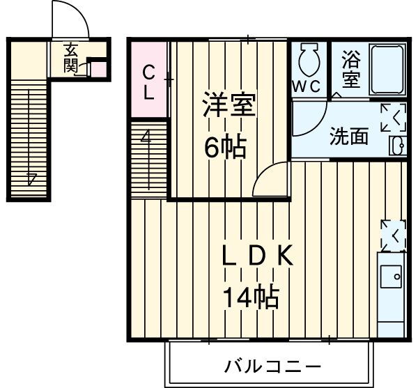 埼玉県さいたま市見沼区大字南中野 大宮駅 1LDK アパート 賃貸物件詳細