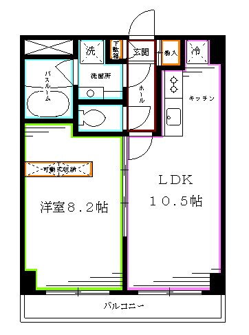 ソレイユほその 2階 1LDK 賃貸物件詳細