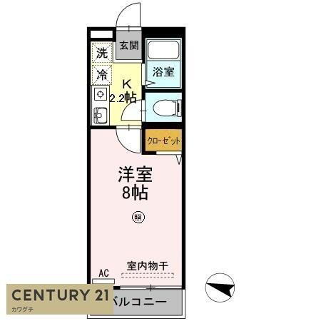 山口県宇部市東琴芝１ 琴芝駅 1K アパート 賃貸物件詳細