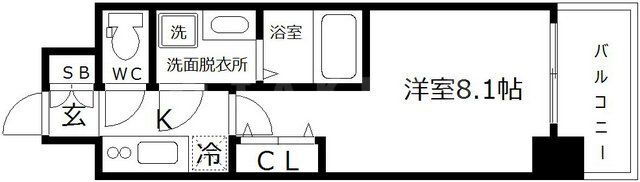 大阪府大阪市西区本田１ 阿波座駅 1K マンション 賃貸物件詳細