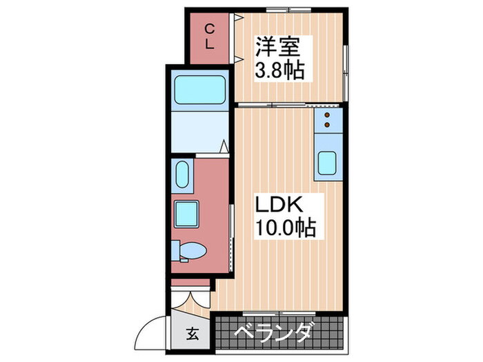 広島県呉市中央５ 呉駅 1LDK アパート 賃貸物件詳細