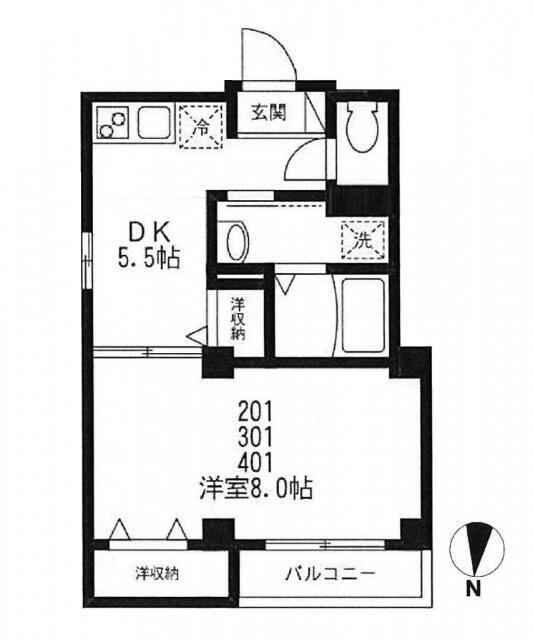 東京都練馬区桜台１ 桜台駅 1DK マンション 賃貸物件詳細