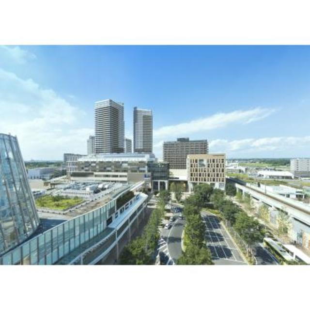 パークシティ柏の葉キャンパス ザ・ゲートタワー ウエスト 外観は落ち着いています