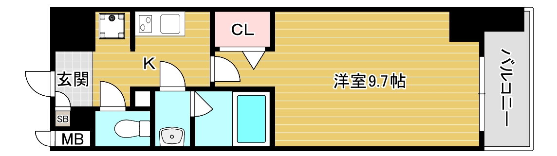 大阪府大阪市港区築港３ 大阪港駅 1K マンション 賃貸物件詳細