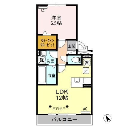 ダイワセンチュリー　Ｅ 1階 1LDK 賃貸物件詳細